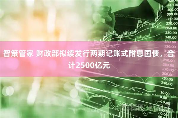 智策管家 财政部拟续发行两期记账式附息国债，合计2500亿元